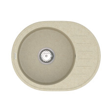 Кухонная мойка VANKOR   Lira LMO 02.57 Beige + сифон