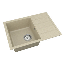 Кухонная мойка VANKOR VANKOR   Easy EMP 02.62 Beige + сифон