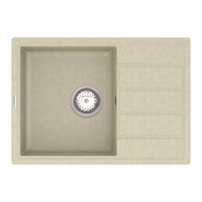 Кухонная мойка VANKOR VANKOR   Easy EMP 02.62 Beige + сифон
