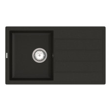 Кухонна мийка VANKOR   Easy EMP 02.76 Black + сифон