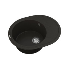 Кухонна мийка VANKOR   Sity SMO 02.61 Black + сифон