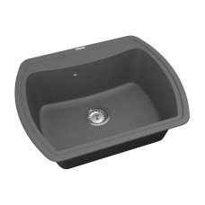Кухонная мойка VANKOR   Norton NMP 01.63 Gray + сифон