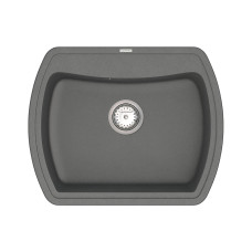 Кухонная мойка VANKOR   Norton NMP 01.63 Gray + сифон