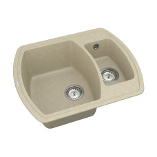 Кухонная мойка VANKOR   Norton NMP 03.63 Beige + сифон