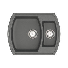 Кухонная мойка VANKOR   Norton NMP 03.63 Gray + сифон