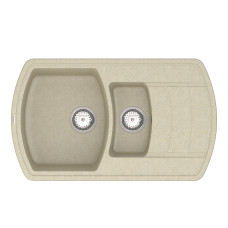 Кухонная мойка VANKOR   Norton NMP 04.86 Beige + сифон