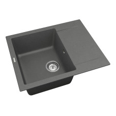 Кухонная мойка VANKOR   Orman OMP 02.61 Gray + сифон
