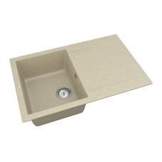 Кухонная мойка VANKOR   Orman OMP 02.78 Beige + сифон