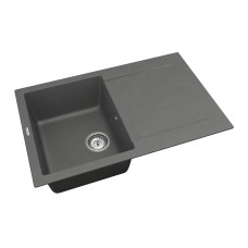 Кухонная мойка VANKOR   Orman OMP 02.78 Gray + сифон