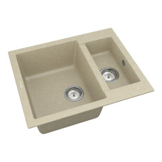 Кухонная мойка VANKOR   Orman OMP 03.61 Beige + сифон
