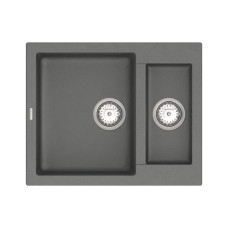 Кухонная мойка VANKOR   Orman OMP 03.61 Gray + сифон