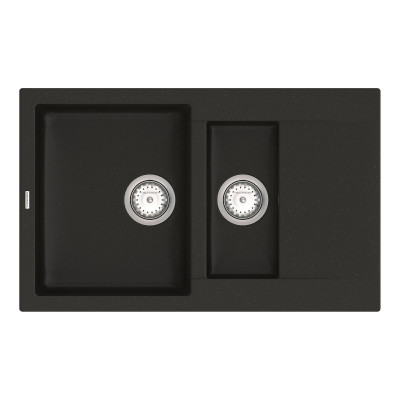 Мойка кухонная VANKOR Orman OMP 04.80 Black