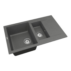 Кухонна мийка VANKOR   Orman OMP 04.80 Gray + сифон
