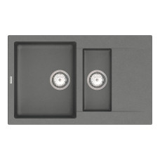 Кухонна мийка VANKOR   Orman OMP 04.80 Gray + сифон