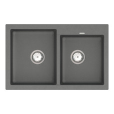 Кухонна мийка VANKOR   Orman OMP 05.80 Gray + сифон