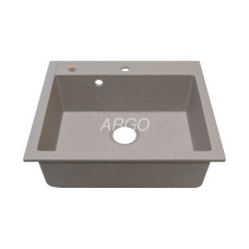 Мойка гранитная ARGO Cubo 590x495x200 Терра Мойка гранитная ARGO Cubo 590x495x200 Терра