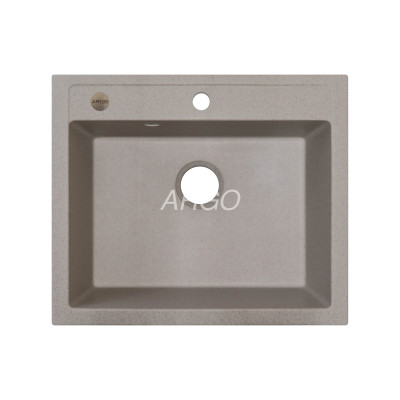 Мойка гранитная ARGO Cubo 590x495x200 Терра