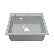 Мойка гранитная ARGO Cubo 590x495x200 Old stone Мойка гранитная ARGO Cubo 590x495x200 Old stone