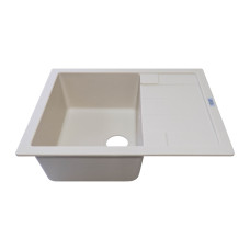 Мойка гранитная ARGO Stella 645x490x200 Ivory Мойка гранитная ARGO Stella 645x490x200 Ivory
