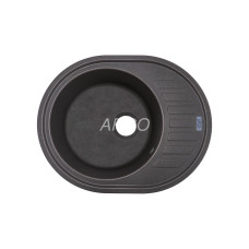 Мойка гранитная ARGO Ovale 615x495x200 Серая Мойка гранитная ARGO Ovale 615x495x200 Серая
