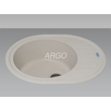 Мойка гранитная ARGO Ovale 615x495x200 Авена Мойка гранитная ARGO Ovale 615x495x200 Авена