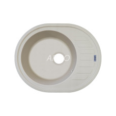 Мойка гранитная ARGO Ovale 615x495x200 Ivory Мойка гранитная ARGO Ovale 615x495x200 Ivory