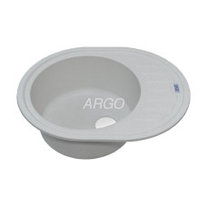 Мойка гранитная ARGO Ovale 615x495x200 Old stone Мойка гранитная ARGO Ovale 615x495x200 Old stone