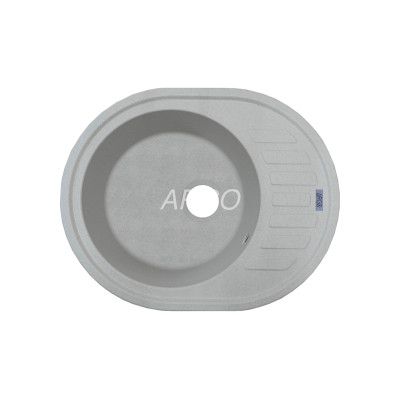 Мойка гранитная ARGO Ovale 615x495x200 Old stone