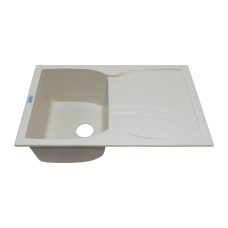 Мойка гранитная ARGO Medio 780x495x235 Ivory Мойка гранитная ARGO Medio 780x495x235 Ivory