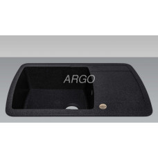 Мойка гранитная ARGO Premio 775x495x200 Чёрная Мойка гранитная ARGO Premio 775x495x200 Чёрная