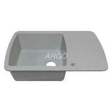 Мойка гранитная ARGO Premio 775x495x200 Светло-серая Мойка гранитная ARGO Premio 775x495x200 Светло-серая