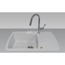 Мойка гранитная ARGO Premio 775x495x200 Old stone Мойка гранитная ARGO Premio 775x495x200 Old stone