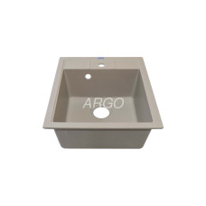 Мойка гранитная ARGO Bella 460x515x200 Сахара Мойка гранитная ARGO Bella 460x515x200 Сахара