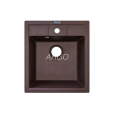Мойка гранитная ARGO Bella 460x515x200 Коричневая Мойка гранитная ARGO Bella 460x515x200 Коричневая