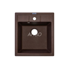 Мойка гранитная ARGO Bella 460x515x200 Мокко Мойка гранитная ARGO Bella 460x515x200 Мокко