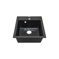 Мойка гранитная ARGO Bella 460x515x200 Графит Мойка гранитная ARGO Bella 460x515x200 Графит