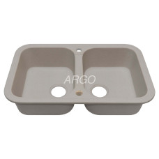 Мийка гранітна ARGO Gemelli 765x470x190 Авена