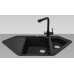 Мойка гранитная ARGO Angolo 1000x500x225 Чёрная