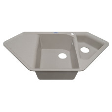Мойка гранитная ARGO Angolo 1000x500x225 Авена