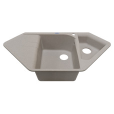 Мойка гранитная ARGO Angolo 1000x500x225 Терра