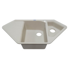 Мойка гранитная ARGO Angolo 1000x500x225 Ivory