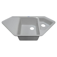 Мойка гранитная ARGO Angolo 1000x500x225 Old stone