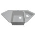 Мойка гранитная ARGO Angolo 1000x500x225 Old stone