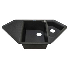Мойка гранитная ARGO Angolo 1000x500x225 Графит