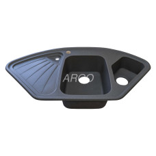 Мойка гранитная ARGO Trapezio 1045x575x190 Серая