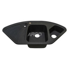 Мойка гранитная ARGO Trapezio 1045x575x190 Графит