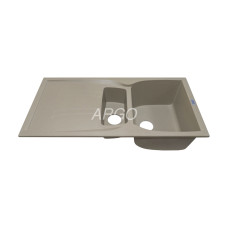 Мойка гранитная ARGO Medio Plus 975x495x230 Сахара