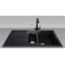 Мийка гранітна ARGO Medio Plus 975x495x230 Чорна