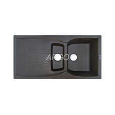Мойка гранитная ARGO Medio Plus 975x495x230 Серая