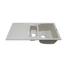 Мойка гранитная ARGO Medio Plus 975x495x230 Ivory